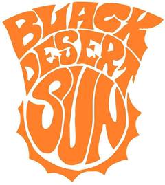 Black desert sun